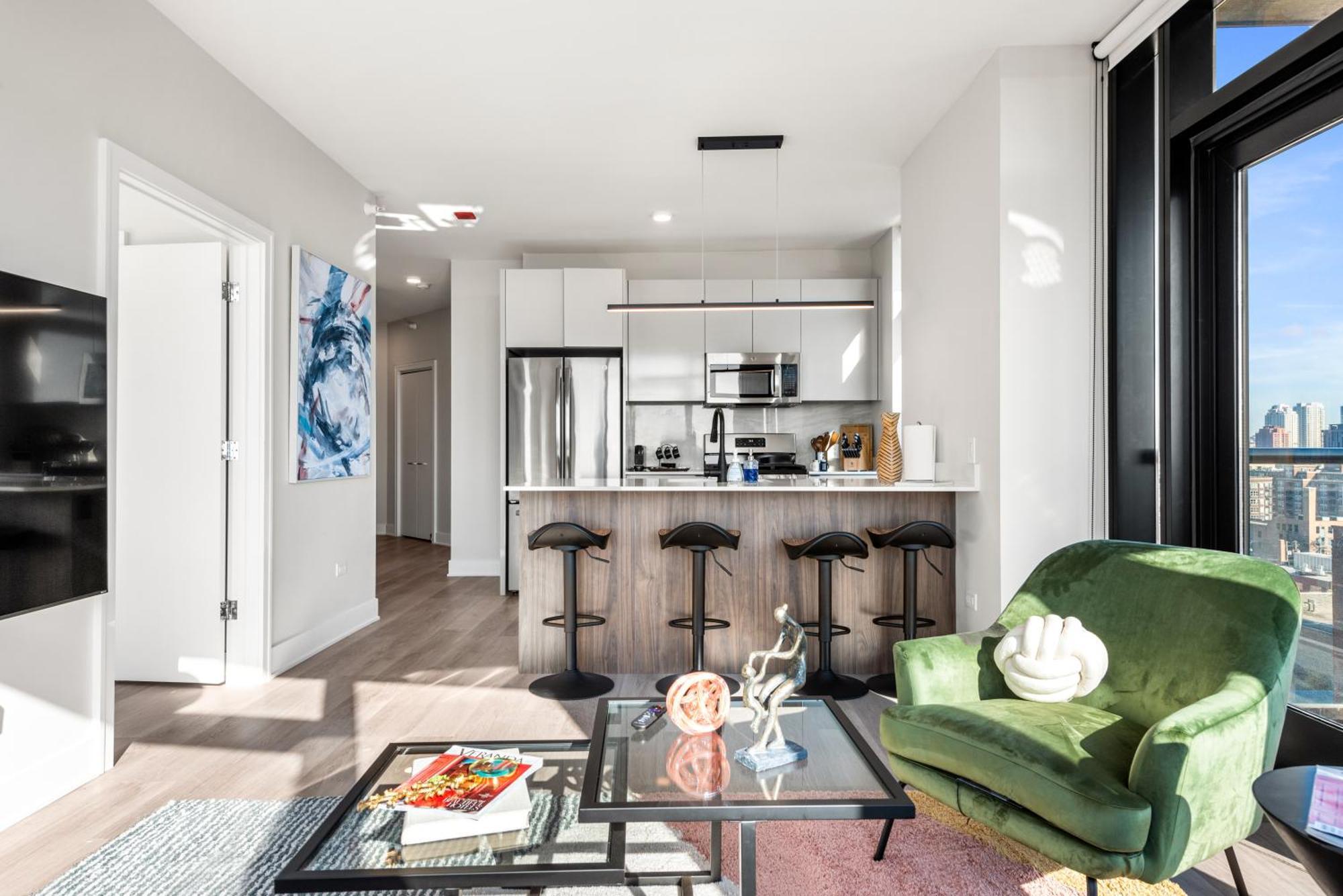 Apartment Avra Stylish Prime West Loop Location Near Union Park Chicago